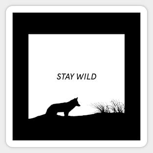 Stay Wild Sticker